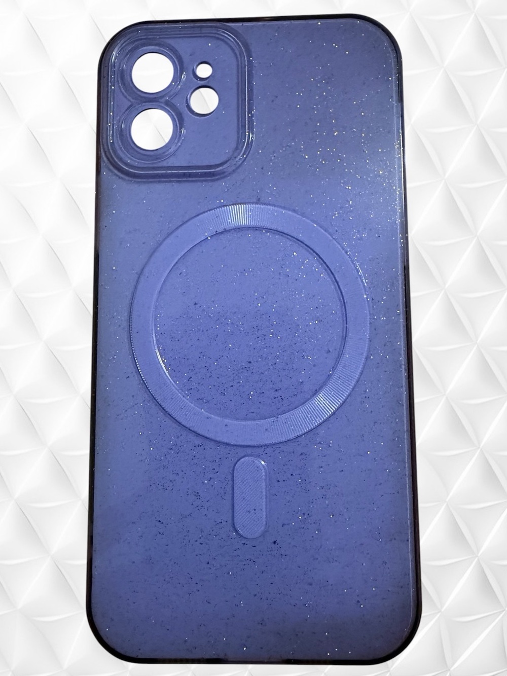 Sparkle Lavender MagSafe-Compatible iPhone 12 Case